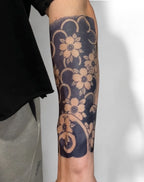 Japanese Blossoms - Half Sleeve