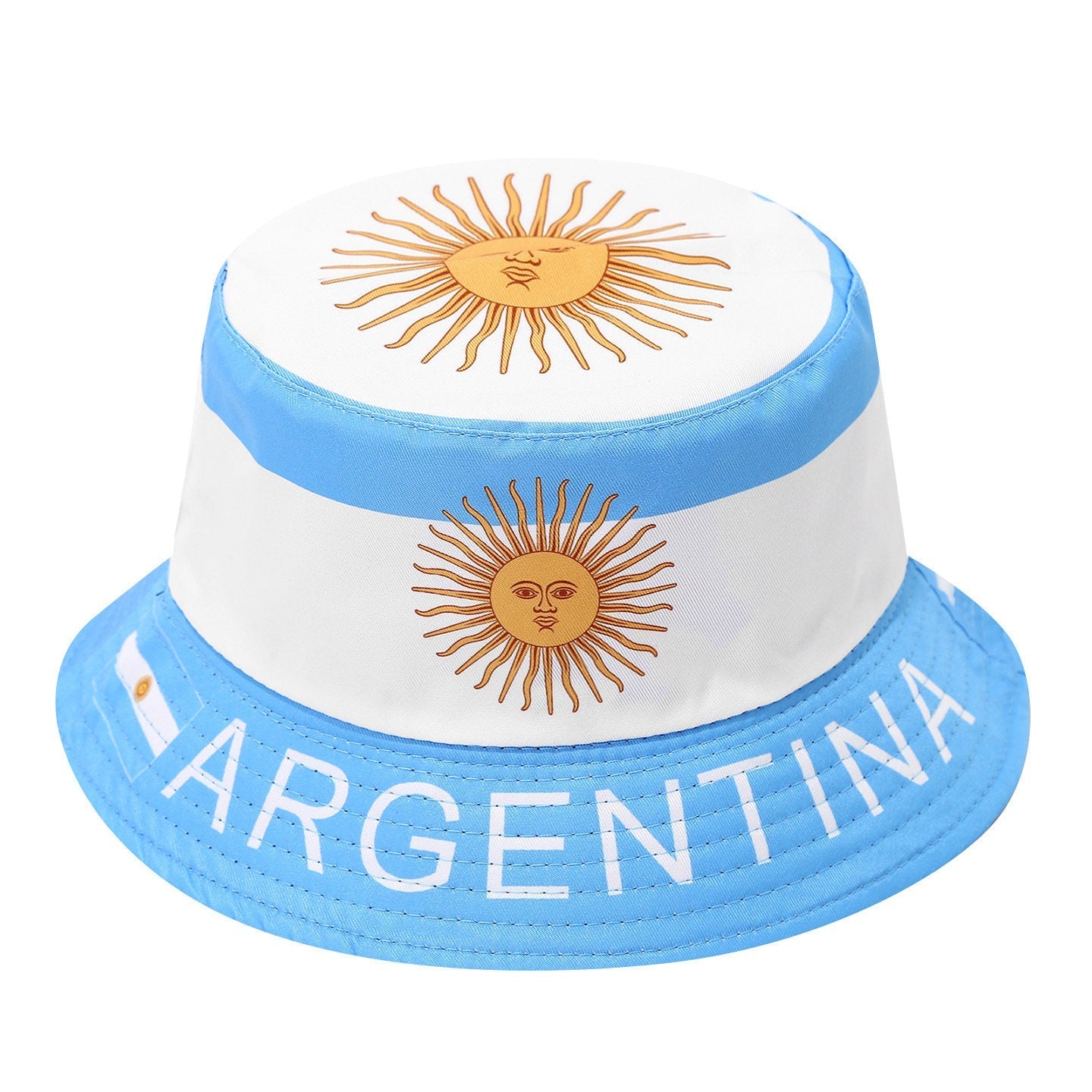 Bucket Hat with Country Flags Design for World Cup Fans