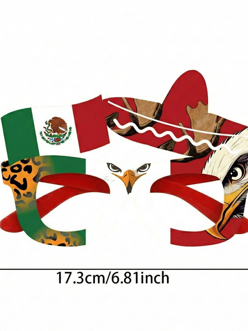 World Cup celebration glasses featuring designs of various national flags