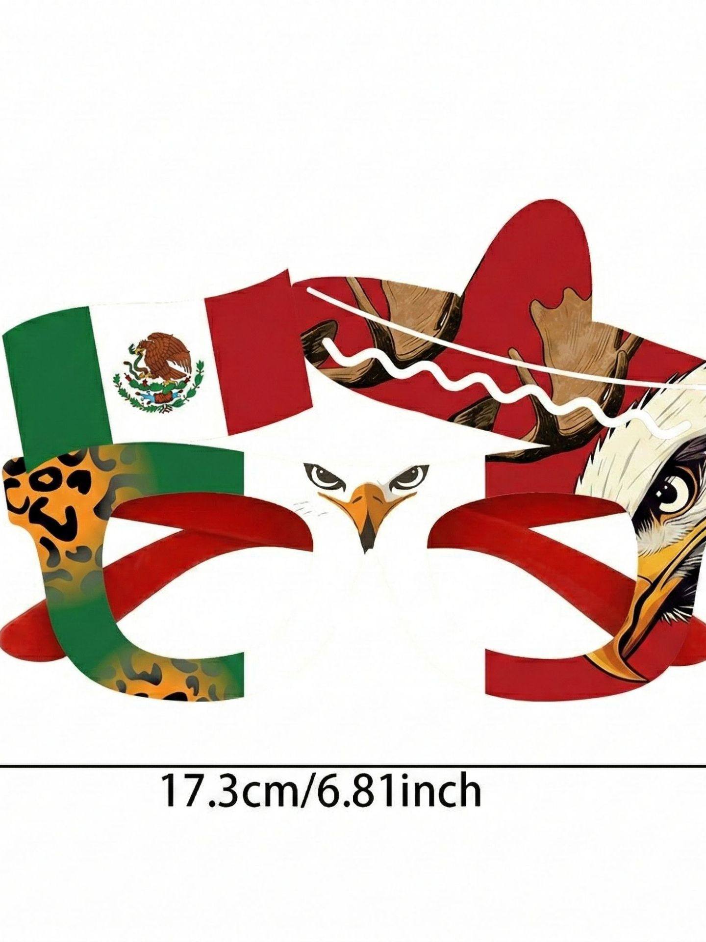 World Cup celebration glasses featuring designs of various national flags