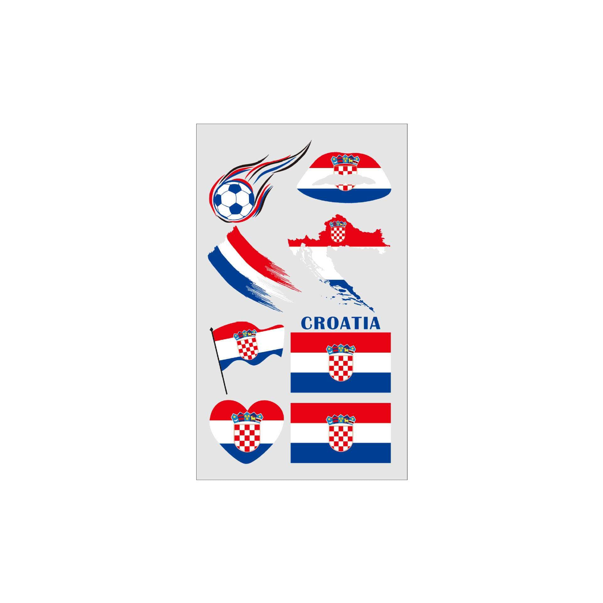 A headband featuring the flags of the world with a distinctive sheen, perfect for football fans.