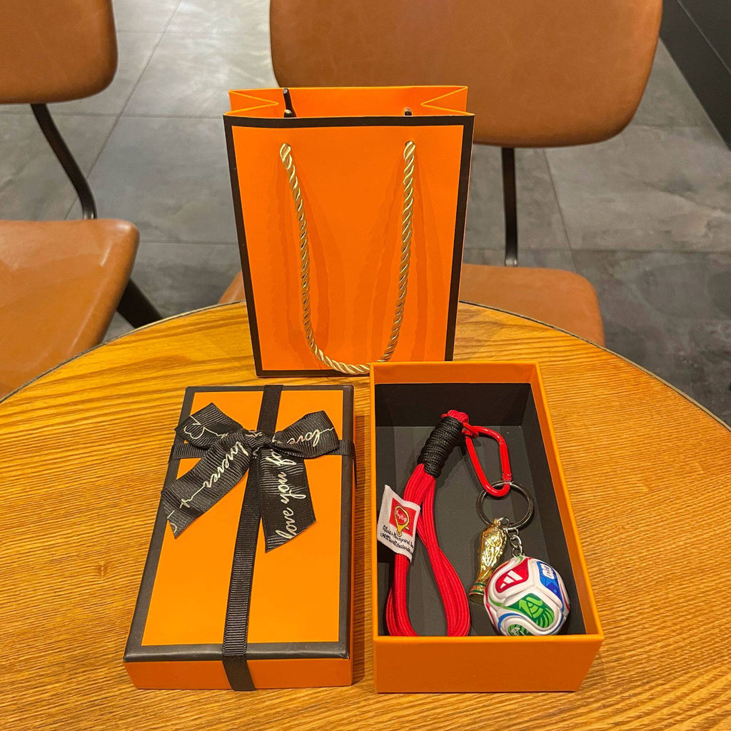 FIFA football and World Cup trophy design medal with a premium gift box