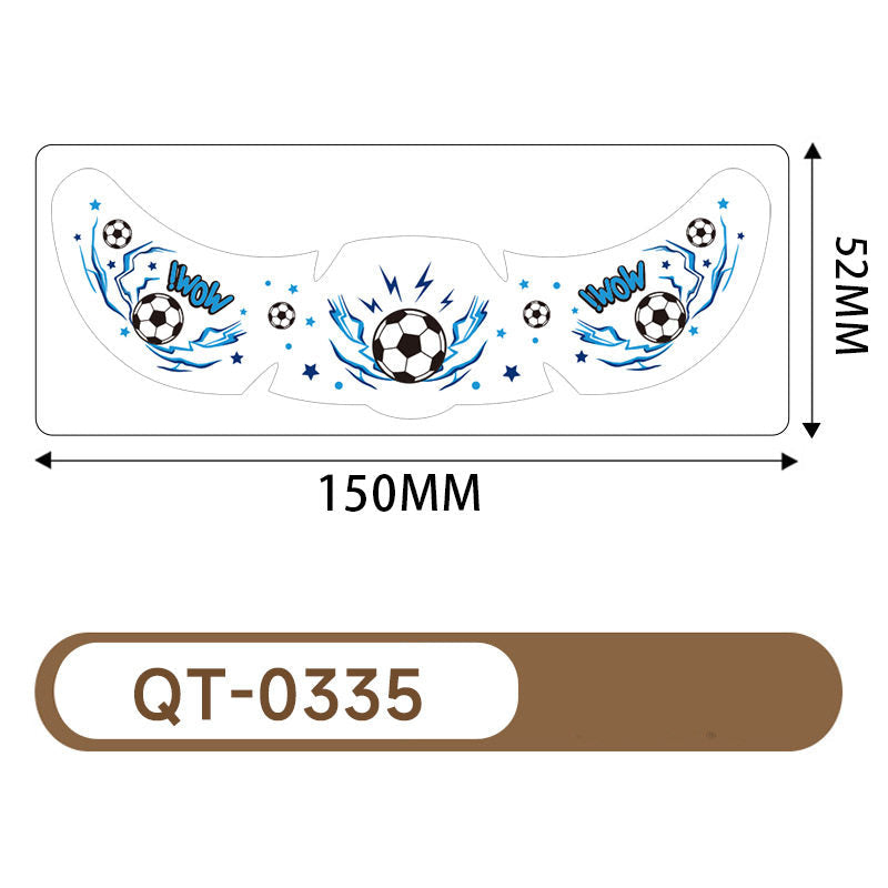 Five stickers for the US, Canada, and Mexico World Cup tattoo stickers, football match support freckles, face stickers, sweat-proof party makeup stickers, and more