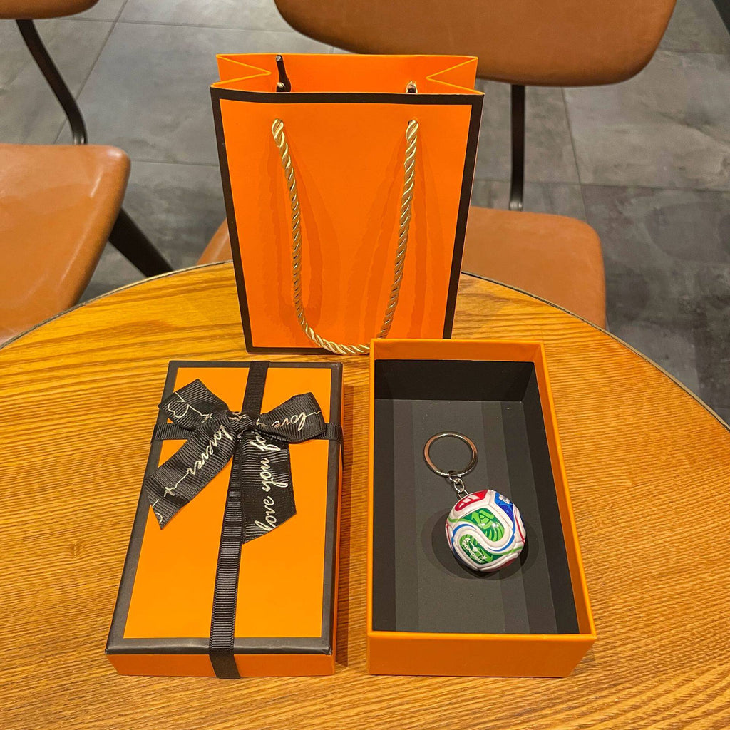 FIFA football and World Cup trophy design medal with a premium gift box