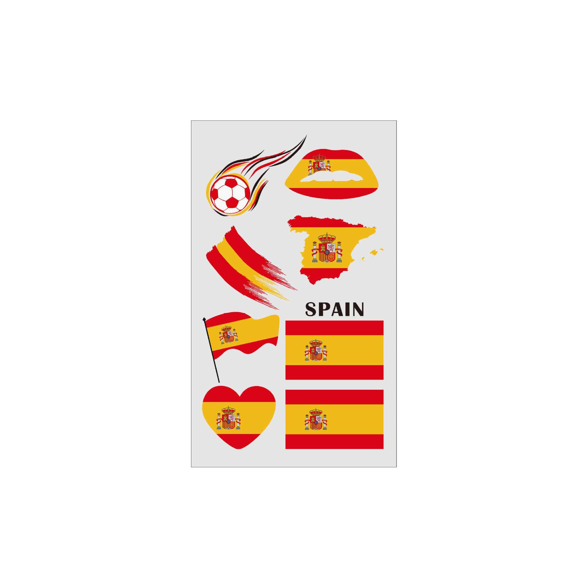A headband featuring the flags of the world with a distinctive sheen, perfect for football fans.