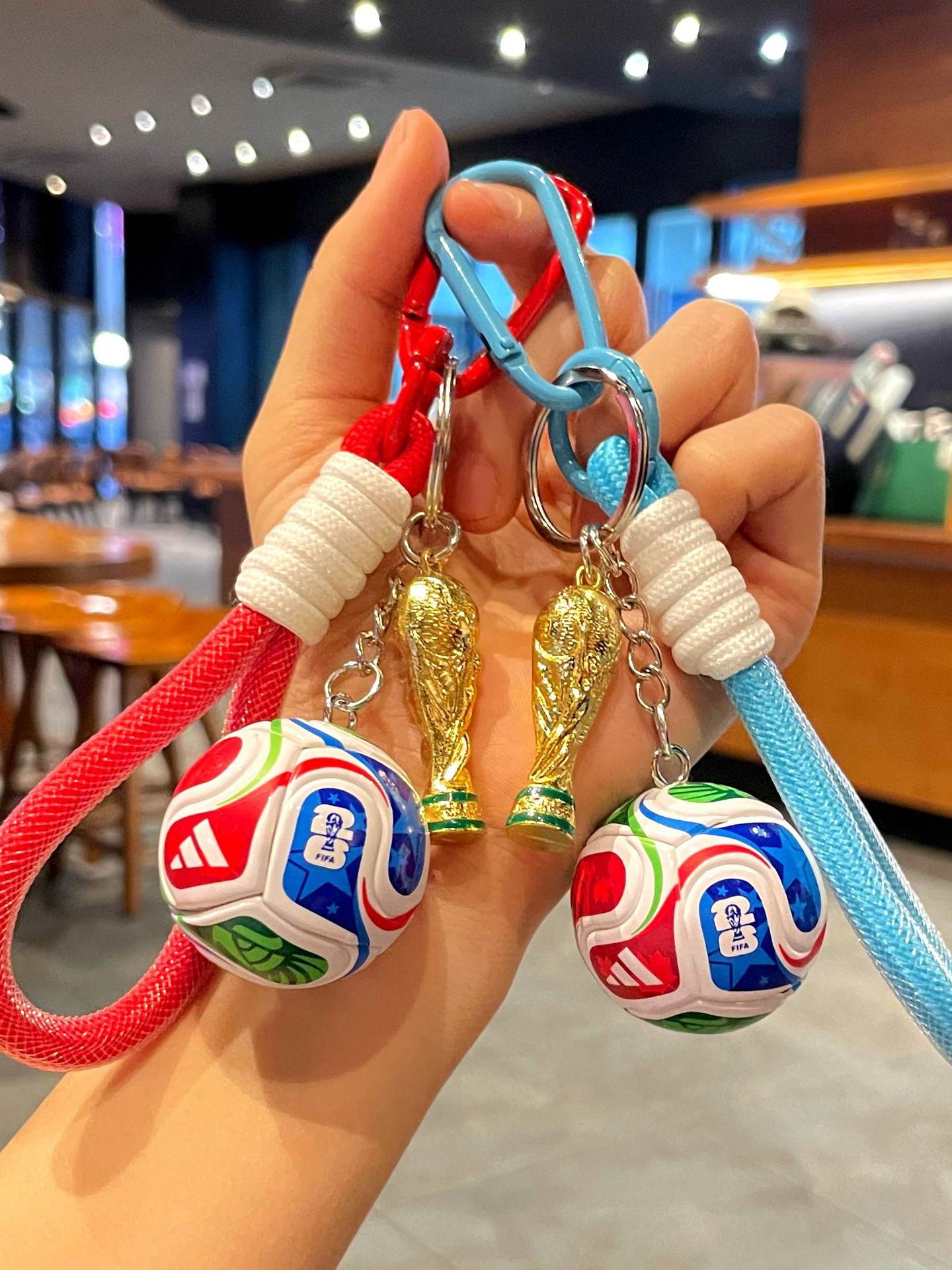 FIFA football and World Cup trophy design medal with a premium gift box