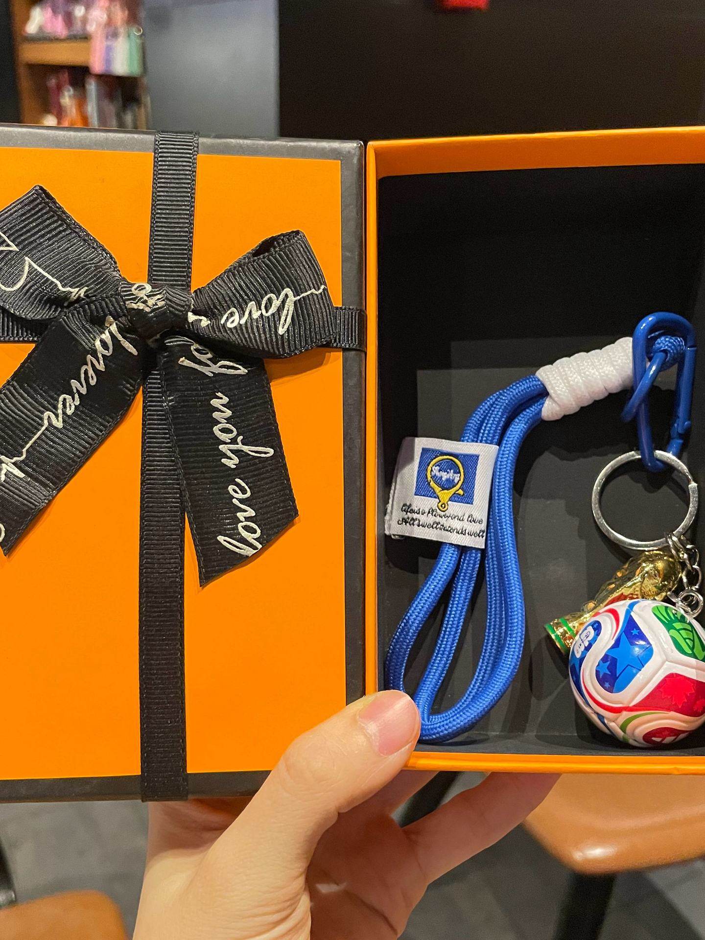 FIFA football and World Cup trophy design medal with a premium gift box