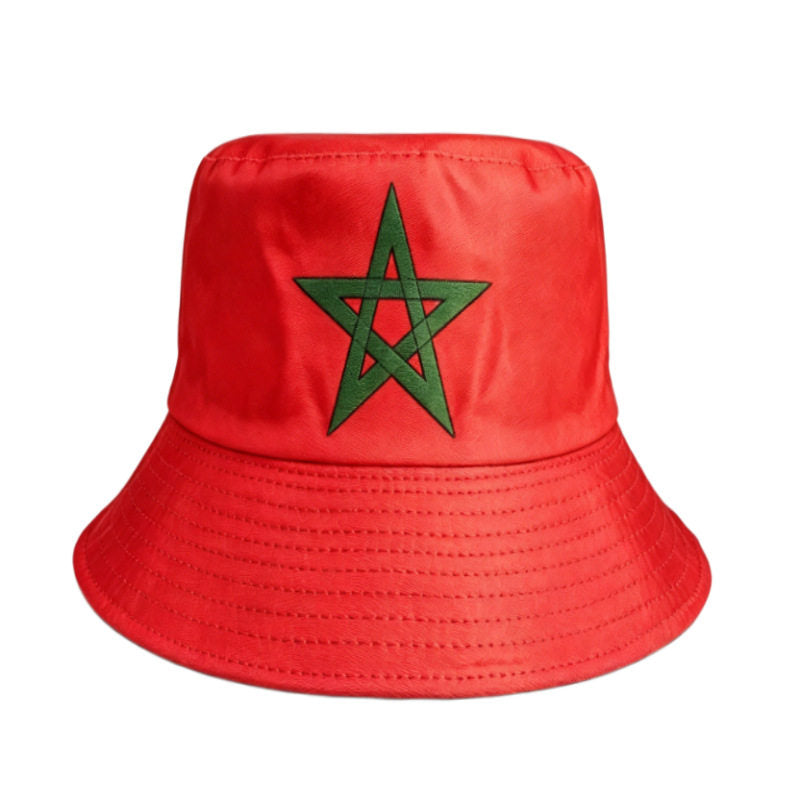 Bucket Hat with Country Flags Design for World Cup Fans