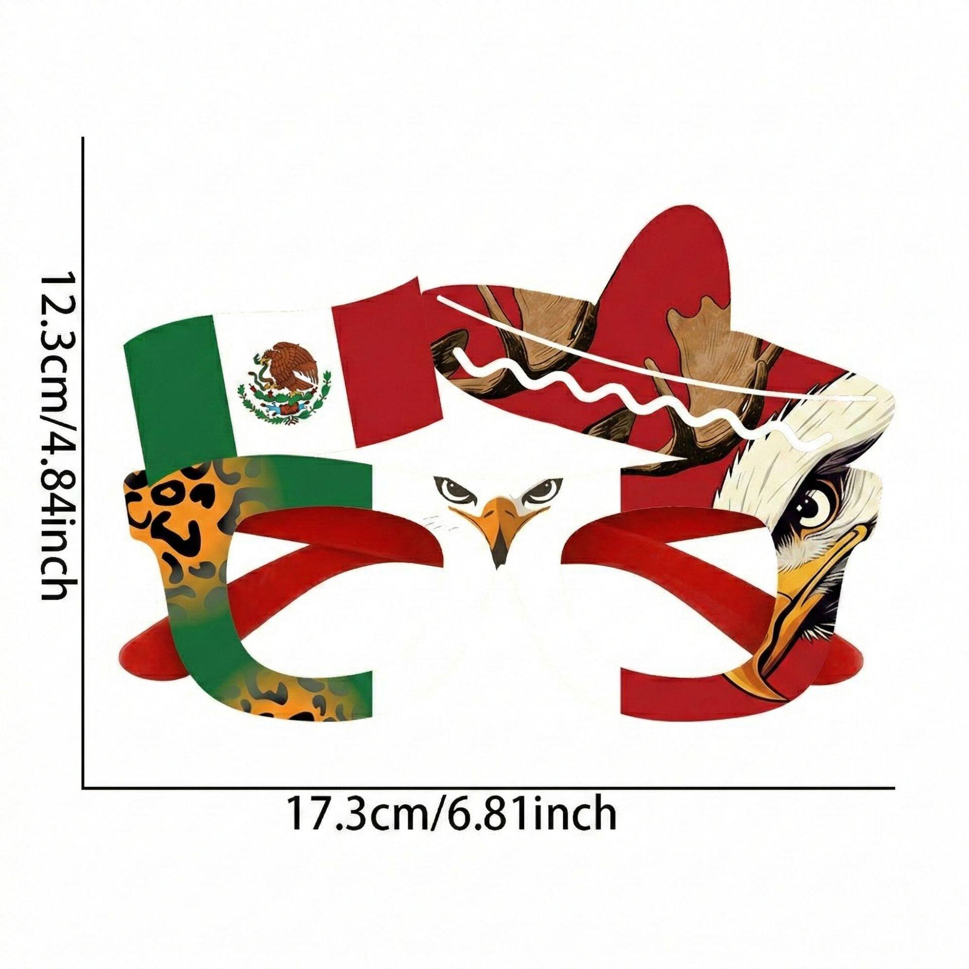 World Cup celebration glasses featuring designs of various national flags