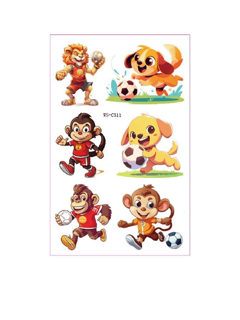 Tattoo stickers for the US, Canada, Mexico World Cup football rugby tournament, America's Cup face paper, waterproof sweat-resistant hair 10 sheets