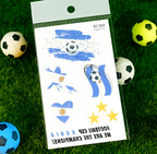 FIFA World Cup Soccer Nations Temporary Tattoos