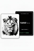 Alpha Lion Semi-Permanent Tattoo Design