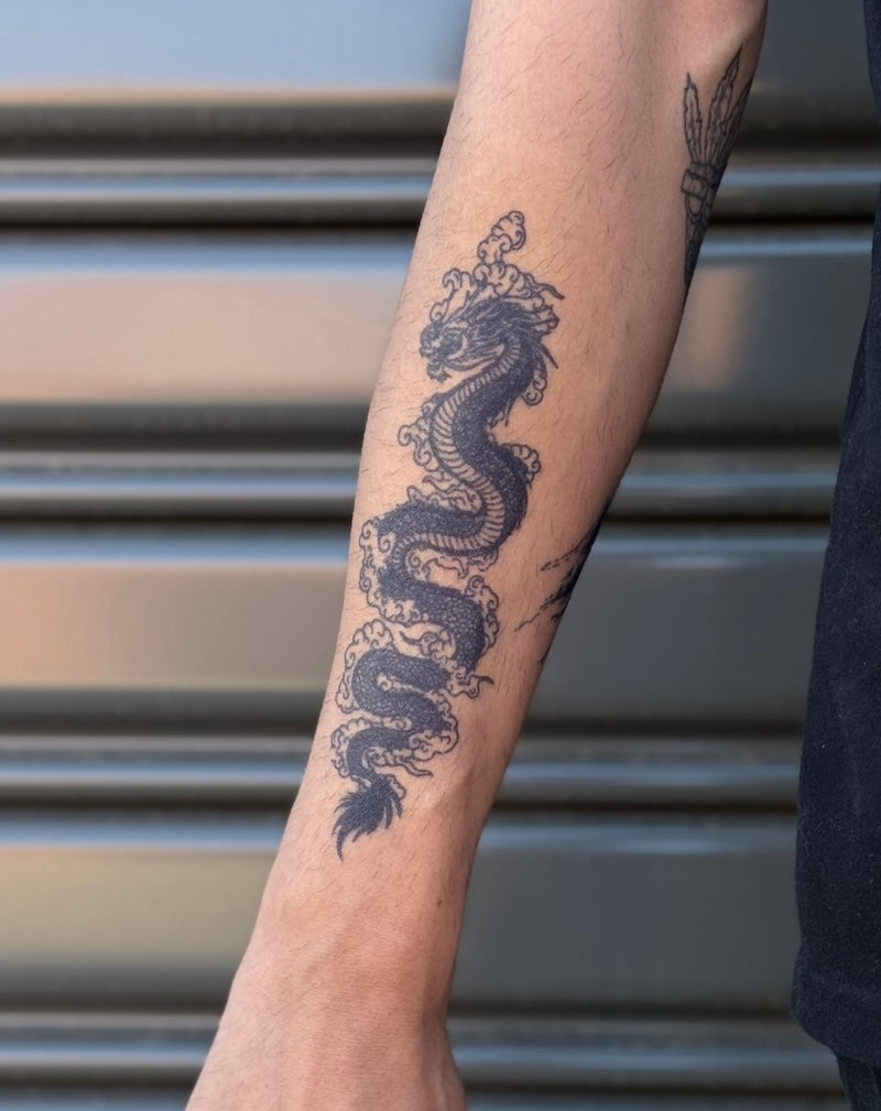 Dragon Ascension 1–2 Week Temporary Tattoo