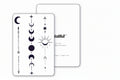 Moon Phase Stars - 3 Tattoos