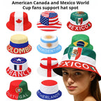 Bucket Hat with Country Flags Design for World Cup Fans